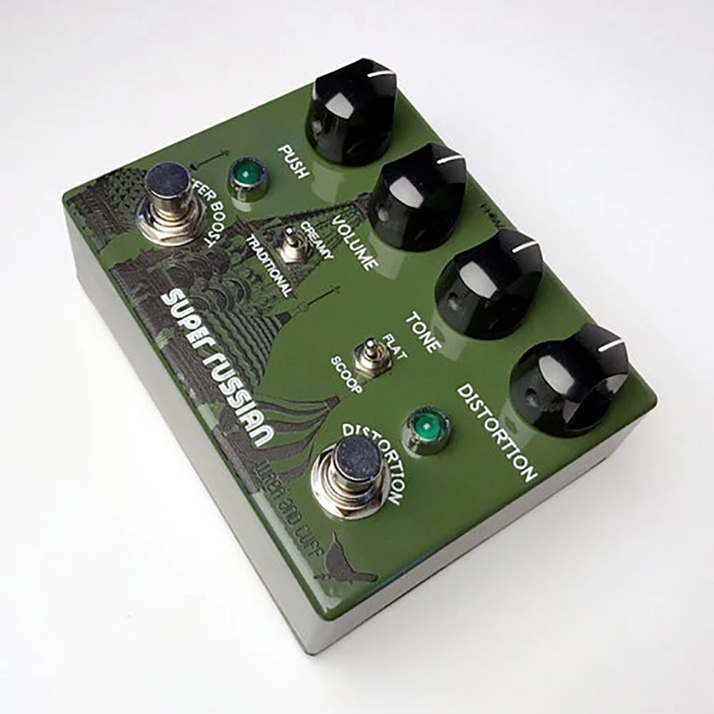 Wren and Cuff Super Russian Tall Font Plus Germanium Buffer-Boost