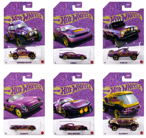 Hot Wheels Pearl and Chrome Vehicle 2025 Mix 1G - 57th Anniversary - Picture 10 of 11