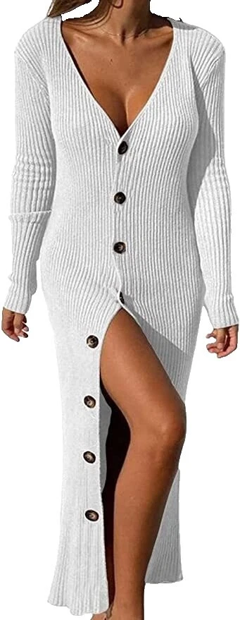Spring Solid Sweaters for Women