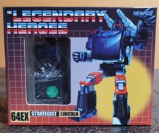 Newage Legendary Heroes H64EX Lincoln figure toy box version