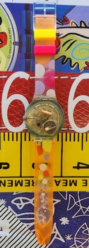 Swatch Uhr SEA GRAPES SDK105 1992 Scuba Diver Swiss Made Vintage NOS - Bild 6 von 8