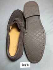 Men's Sperry Gold Cup Brown Suede Penny Loafer Size 13W