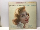 Vintage Vinyl Kitty Kallen LP - If I Give My Heart To You - 1960