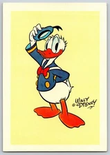 Donald Duck Walt Disney Early Postcard c1960's "Full of Chatter" Canada Scarce 