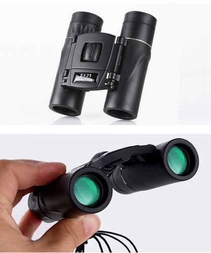 Portable Compact Binoculars 8x21 Lightweight Pocket theatre Hiking Travel Sports - Picture 6 of 8