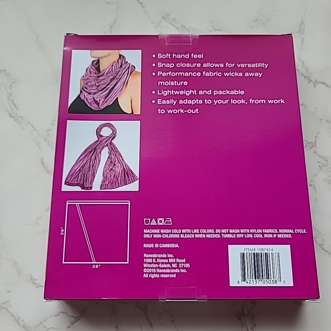 Champion NEW Women Lightweight Snap Scarf Snaps, Shrug, Drape