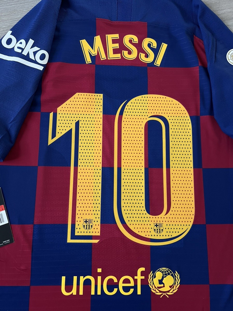 FC Barcelona Nike Messi 支給仕入れユニフォーム NIKE 19/20 FCバルセロナ ホーム支給ユニフォーム | Football