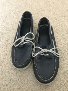 mens navy sperry boat shoes