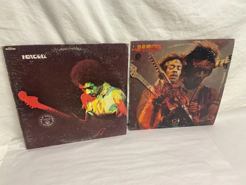 Jimi Hendrix JIMI & Band Of Gypsies 2 Vinyl LP Lot