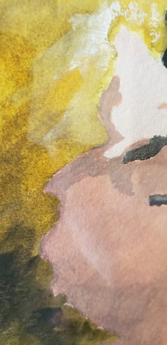 Original Watercolor Portrait Painting of Robert Plant From Led Zeppelin - Picture 4 of 11