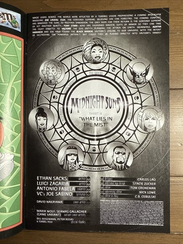 Midnight Suns #4 casi nuevo David Nakayama variante virgen Marvel Comics 2023 - Imagen 14 de 16