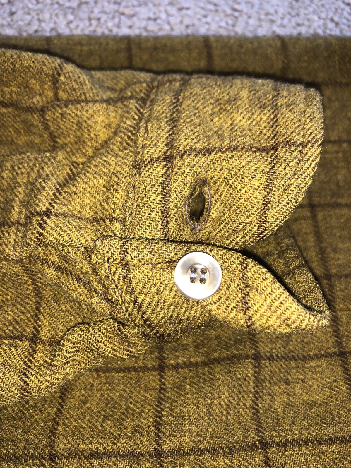 Pendleton Pure Virgin Wool Button Shirt Medium Mu… - image 9