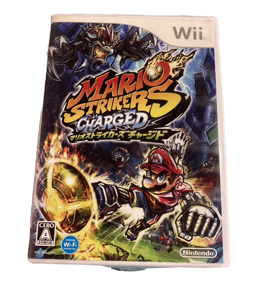 Mario Strikers Charged Nintendo Wii Japan 45496900212 eBay