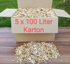 Hackschnitzel 500 Liter  Holz Heizen Beet Garten Tierbedarf  Rindenmulch Deko