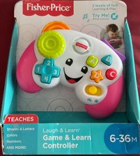 Fisher-Price Game  Learn Controller Ages: 6-36 Teaches Shapes/Letters