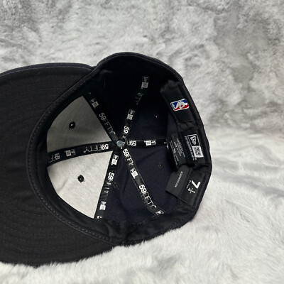 New Era Hawks ブラック×グレー US限定 7 1/4 Atlanta Hawks Hat Cap Black 7 1/4 New Era Wool NBA
