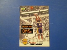 1978 Upper Deck Basketball Crunch Time Kobe Bryant Los Angeles Lakers