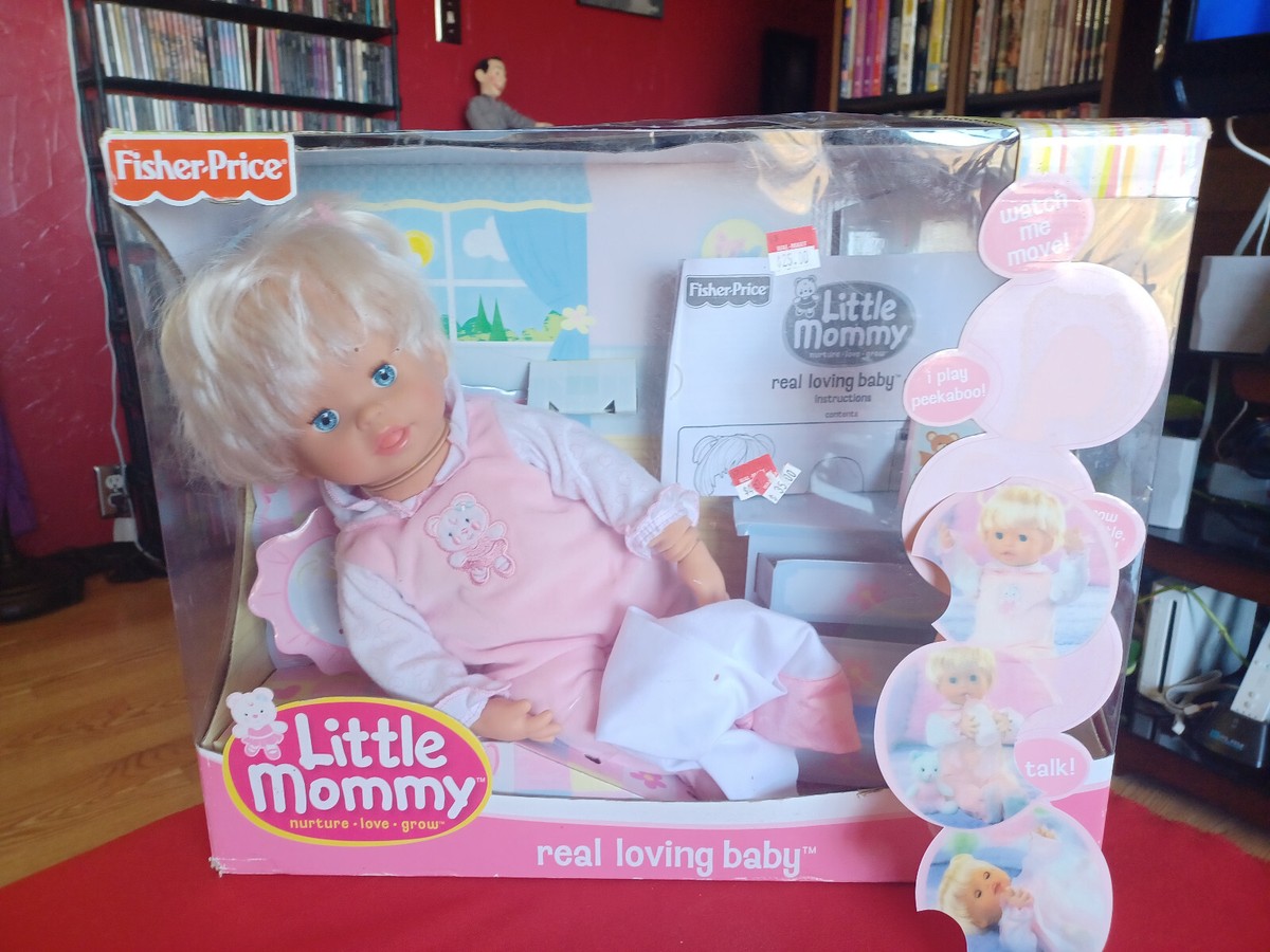 Fisher Price Little Mommy Real Loving Doll UNTESTED