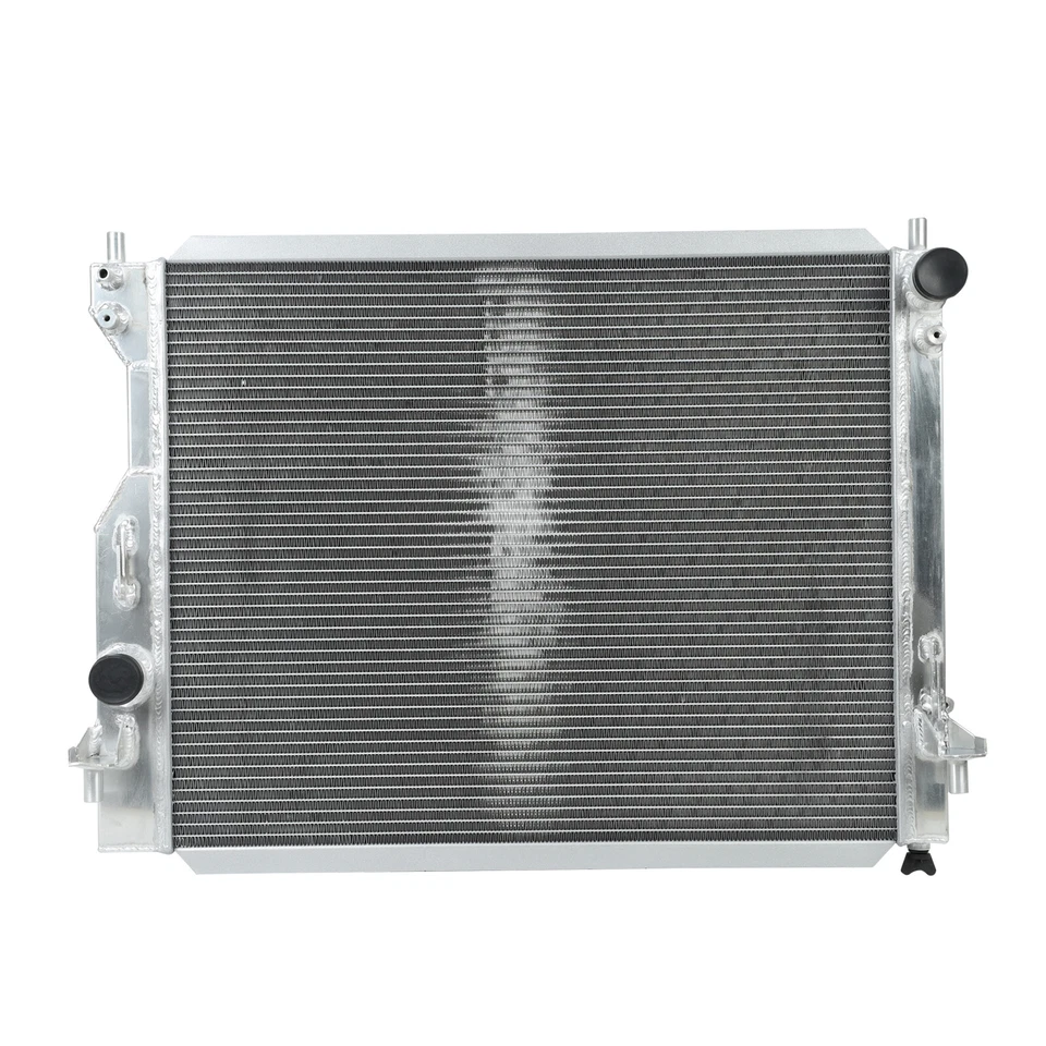 3 Row Aluminum Radiator For 2005-2014 Ford Mustang GT Base 3.7 3.9 4.0 4.6 5.0L - Imagem 2 de 4