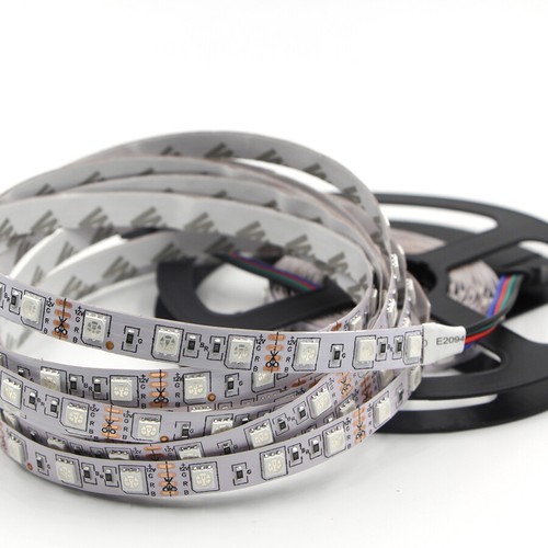 5M 5050 4in1 Chip RGBW LED Strip Light 12V 24V Tape Under Cabinet Kitchen Light - Picture 18 of 21