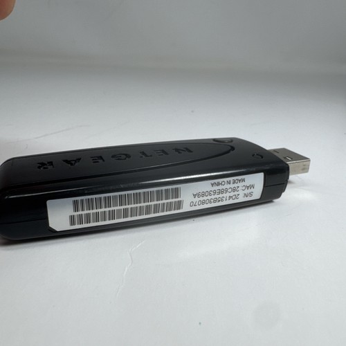 Netgear WNDA3100 v2 USB Wireless-N Dual Band 2.4ghz and 5ghz Wi-Fi Adapter (a) - Bild 5 von 7