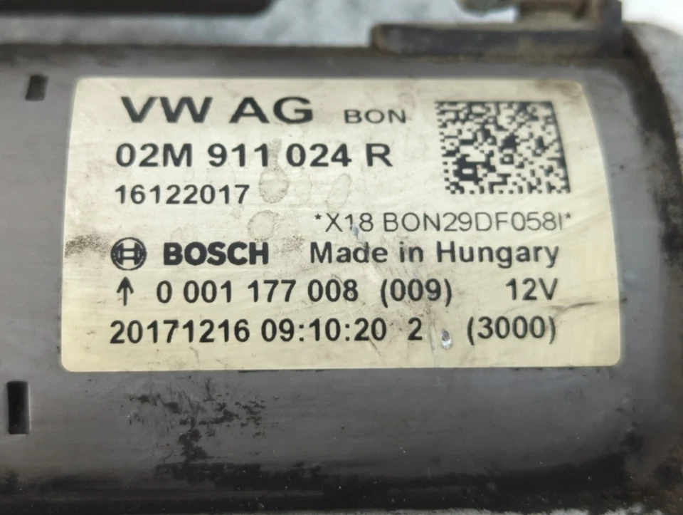 2014-2020 Volkswagen Passat Car Starter Motor Solenoid Oem W4RSP - Image 2 of 4