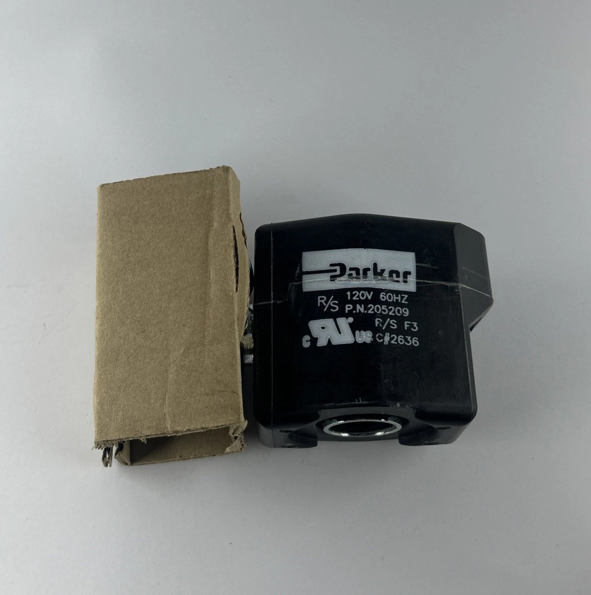 Parker 205209 Industrial Refrigeration Solenoid Coil 120V 60Hz photo 5
