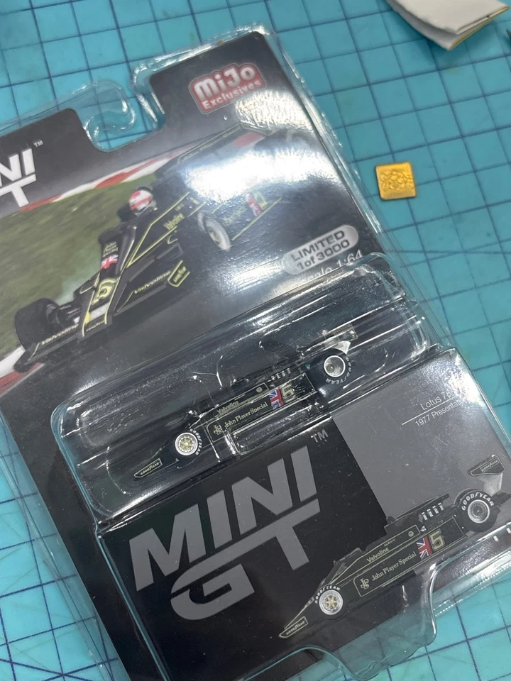 1/64 Mini GT #489 Grand Prix 1977 Lotus 78 #5 Presentación mgt00489 Foto 4 de 4