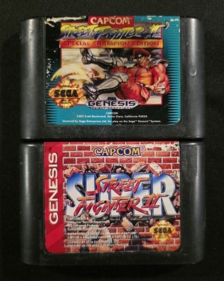 Super Street Fighter 2 & Special Champion Edition Bundle (Sega Genesis) Tested