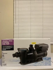 Everbilt1 HP Variable Speed Pool Pump