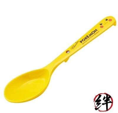 Melamine Spoon Deep Pokémon Pikachu Face 25 Pieces for Boys and Girls RSPM1-A
