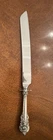 WALLACE GRANDE BAROQUE STERLING SILVER BREAD KNIFE - EXCELLENT CONDITION