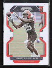 2021 Panini Prizm #411 Demetric Felton Silver Cleveland Browns (D)