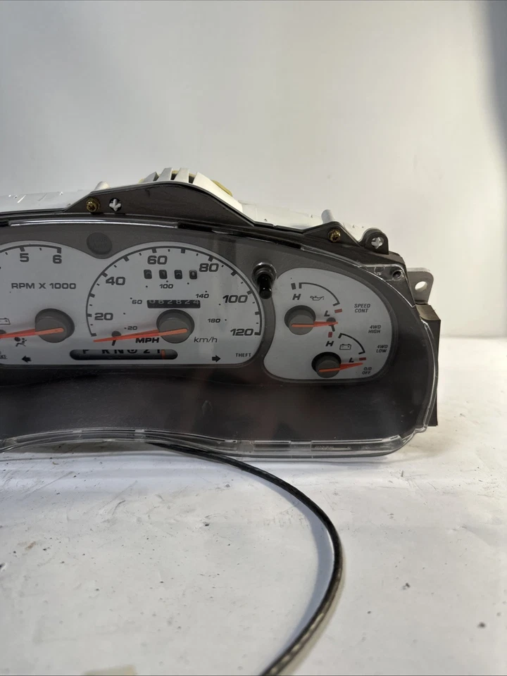 2001-2001 Ford Explorer Sport Trac Speedometer Instrument Cluster Gauges II4 Foto 4 de 4