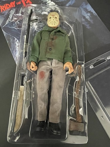 NECA Friday 13th Original JASON VOORHEES retro cloth cult horror action figure - Picture 23 of 24