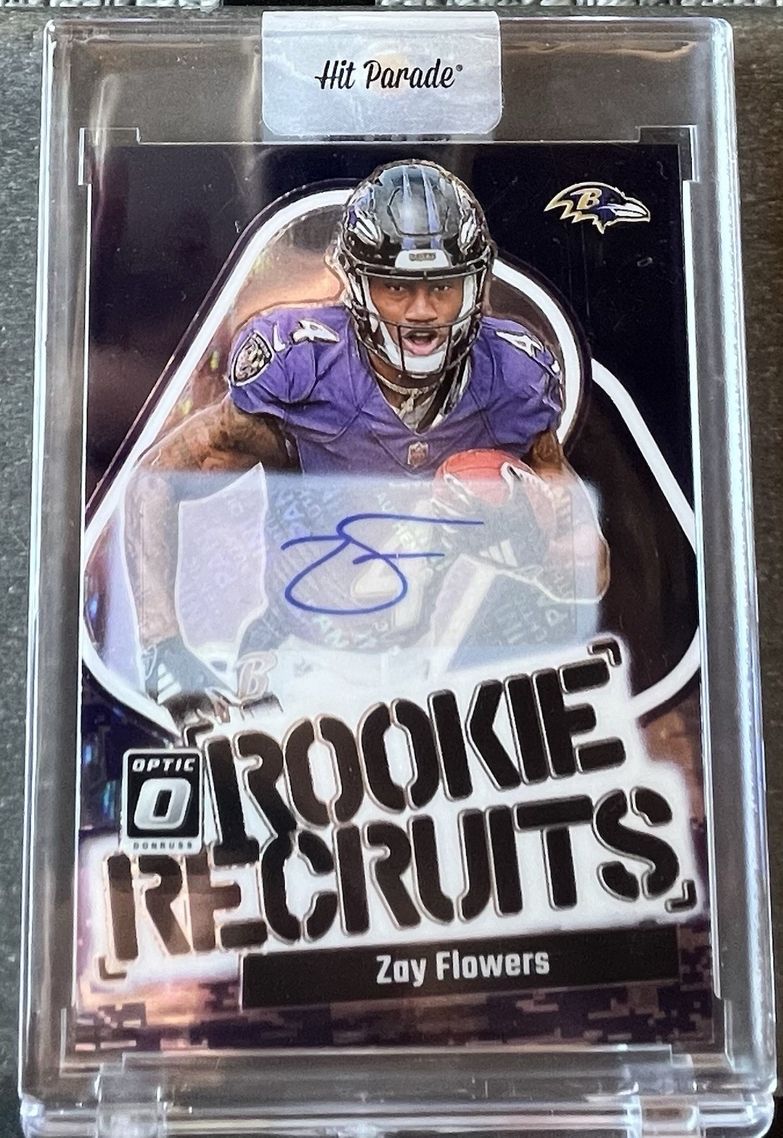 2023 Panini Donruss Optic - Rookie Recruits Zay Flowers #20 Autographs 8/25 (AU,