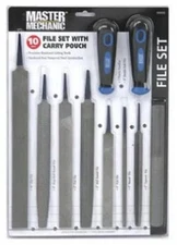 Master Mechanic 10-Pc. File Set with Pouch - 527721