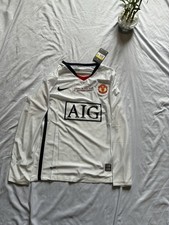08/09 Man United UCL Retro Jersey RONALDO #7 Vintage Retro Classic Iconic ✅