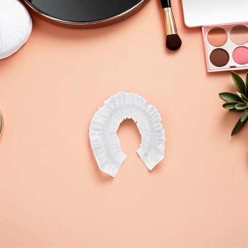 300 Pcs Waterproof Shower Cap Men and Women Miss One-time Use Bath Hat - Foto 8 di 12