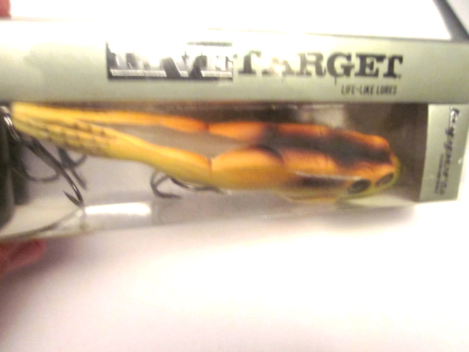 Live Target Life Like Lure - Topwater-Frog new in box great color - Image 2 of 4