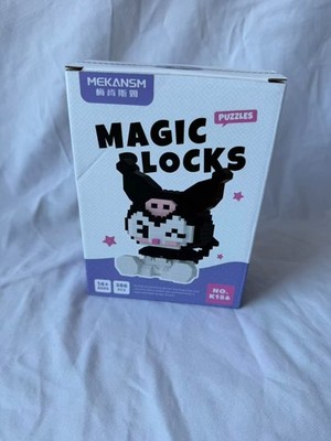 Kuromi Mini Building Blocks 386 PCS Magic Blocks Puzzle Figure Gift K156
