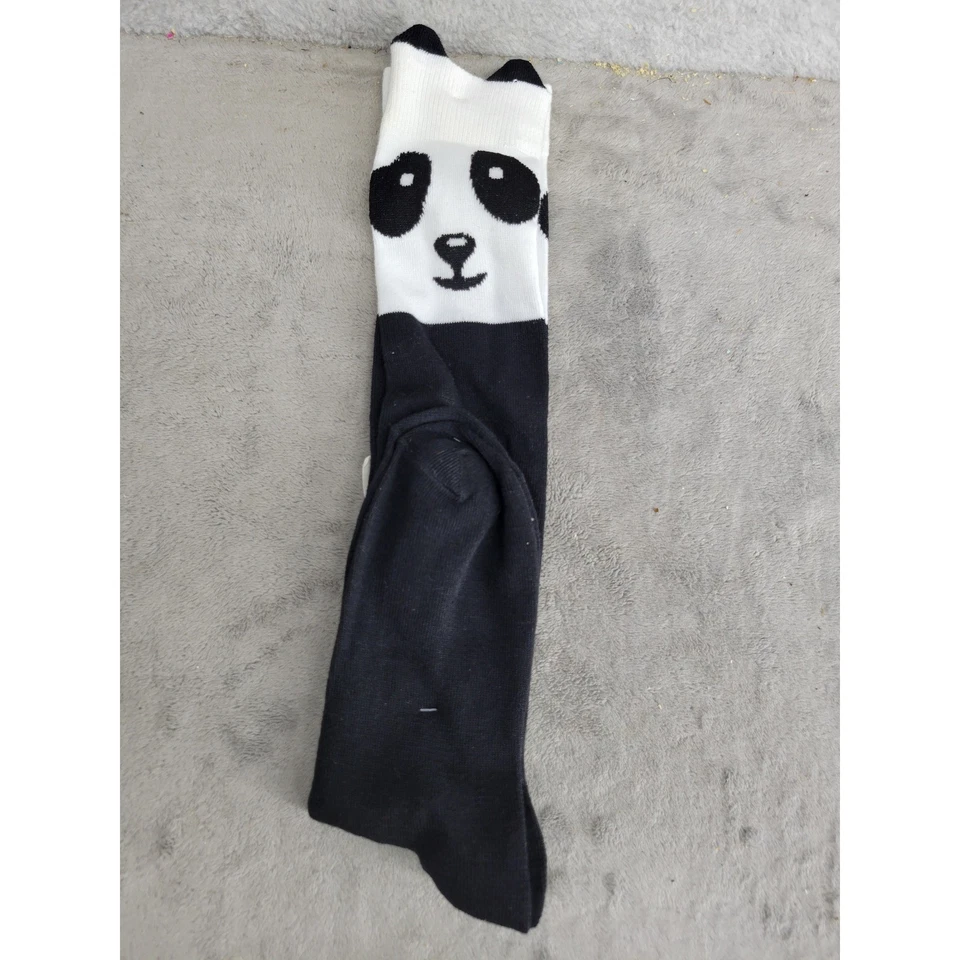 Хэллоуин панда колена носки девочек Kids черный белый костюм праздник милый - Изображение 3 из 4