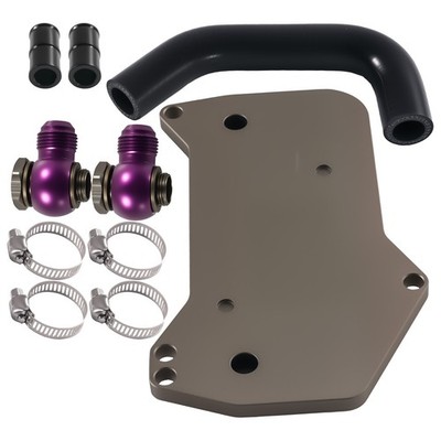 Aluminum AN10 Oil Adapter Kit for VW Audi Golf 7 Speed DQ500 DQ381 Gearbox