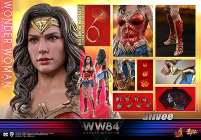 New Stock HotToys HT MMS584 Wonder Woman 1984 6.0 VIP Deluxe