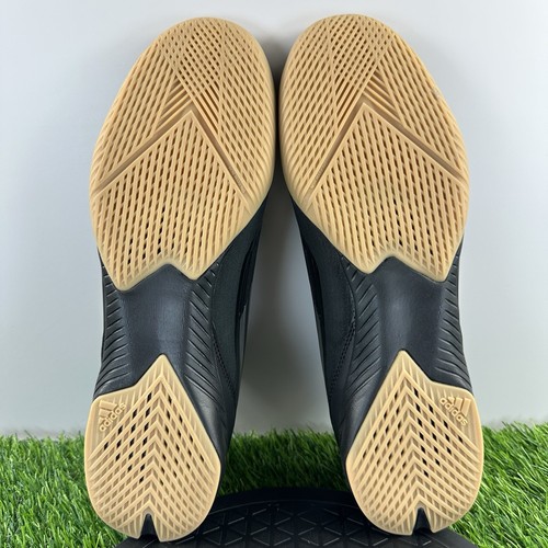 Adidas F50 League IN Men Size 10.5 Black Gum Indoor Soccer Shoes IF1332 NEW - Picture 7 of 8