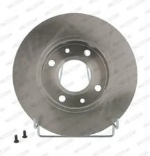 2x Bremsscheibe voll DDF059 FERODO f&uuml;r CITRO&Euml;N PEUGEOT