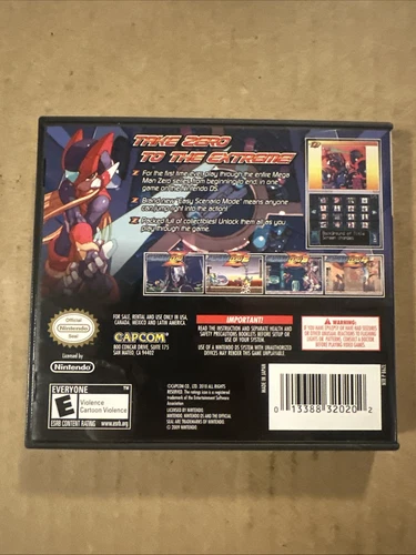 Mega Man Zero Collection (Nintendo DS) Complete CIB Tested Authentic Game Works - Picture 5 of 18