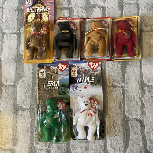Teenie Beanie Babies Britannia te end erin maple Germania Millenenni - Picture 4 of 9