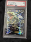 Pokemon 2015 XY Roaring Skies Full Art RAYQUAZA EX #104 PSA 7 RARE