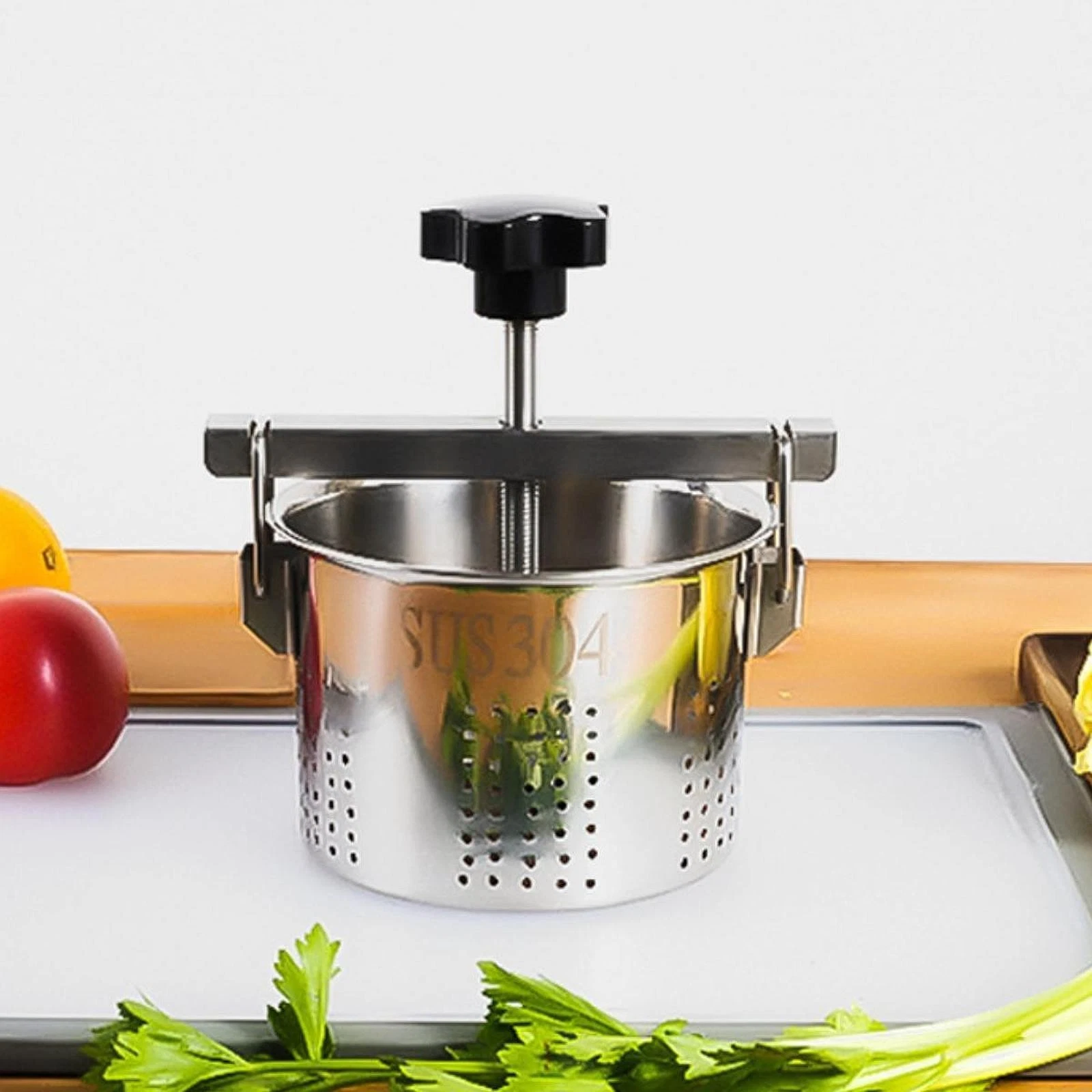 Vegetable Stuffing Squeezer Lard Press Kitchen Utensil Versatile Vegetable